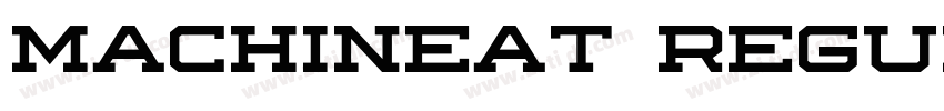 Machineat Regular字体转换 Machineat Regular字体转换